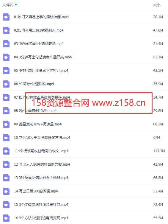图片[2]-杜蕾斯文案大师，教你0基础写作赚钱，用业余时间也能月入过万-冒泡网