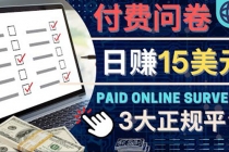 参与付费调查，利用自己的空闲时间完成问卷，适合新手的平台，日赚15美元-冒泡网