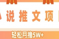 小说推文副业赚钱项目，另类进阶玩法，轻松月撸5W+-冒泡网