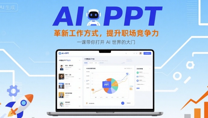 AI+PPT：革新工作方式，提升职场竞争力，一课带你打开 AI 世界的大门-冒泡网