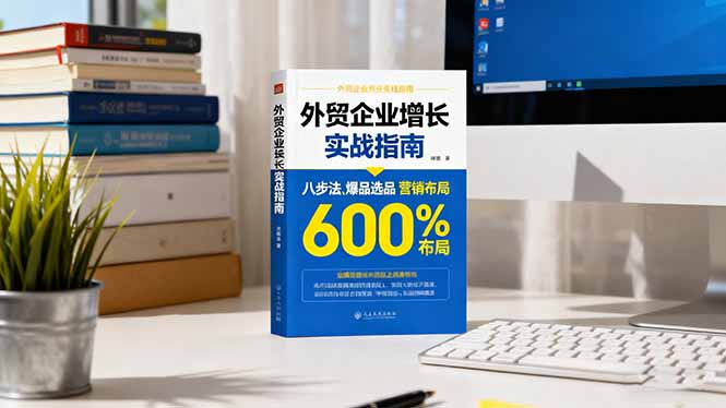 外贸企业增长实战指南，八步法、爆品选品、营销布局，业绩增长300%-冒泡网