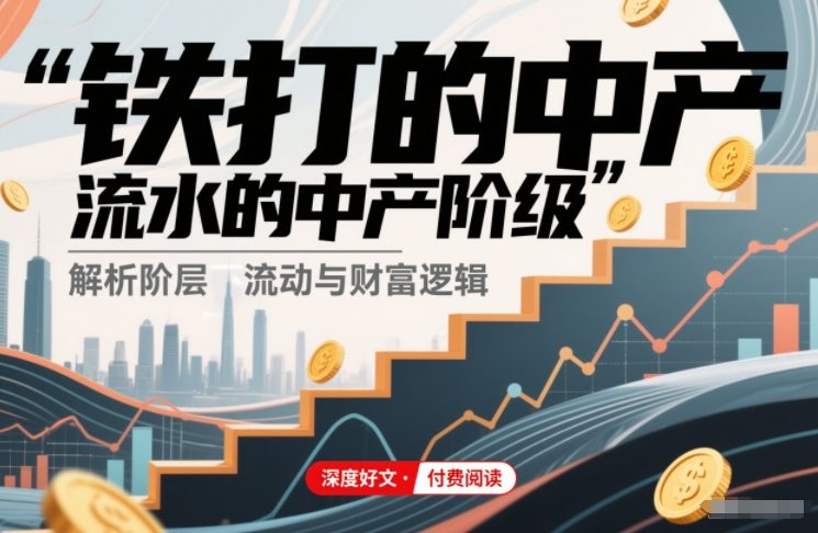 付费文章：铁打的中产，流水的中产阶级-冒泡网