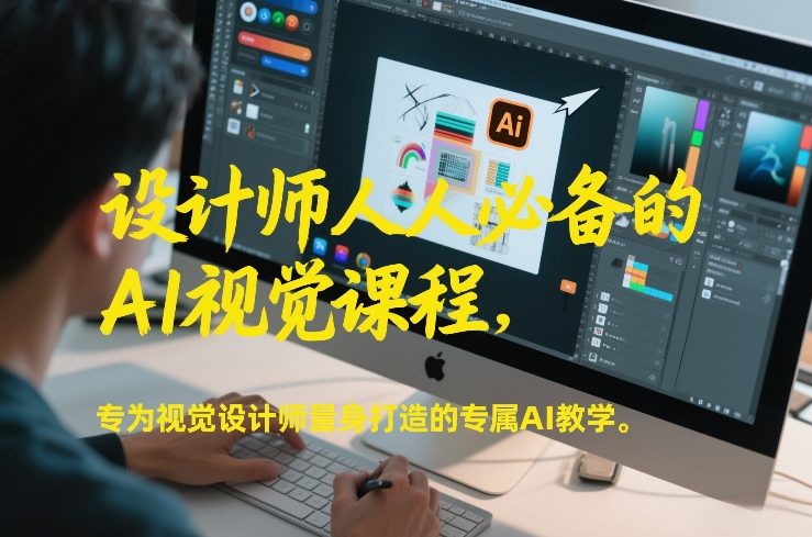设计师人人必备的AI视觉课程，专为视觉设计师量身打造的专属AI教学-冒泡网