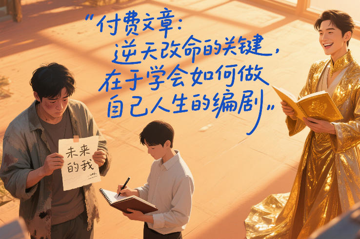 付费文章：逆天改命的关键，在于学会如何做自己人生的编剧-冒泡网