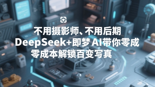 不用摄影师、不用后期，DeepSeek+即梦AI带你零成本解锁百变写真！-冒泡网