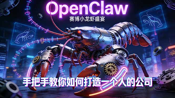 OpenClaw，小龙虾-从产品到爆款的成长之路，手把手教你如何打造一个人的公司-冒泡网