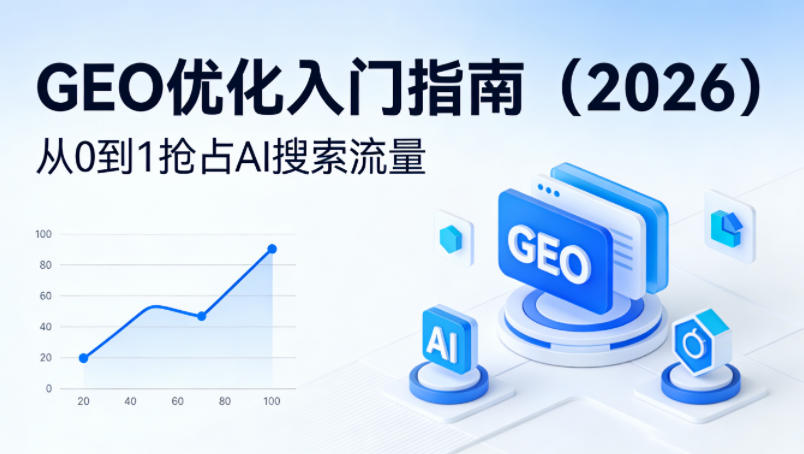 【最新】GEO优化入门指南(2026)，从0到1抢占AI搜索流量-冒泡网