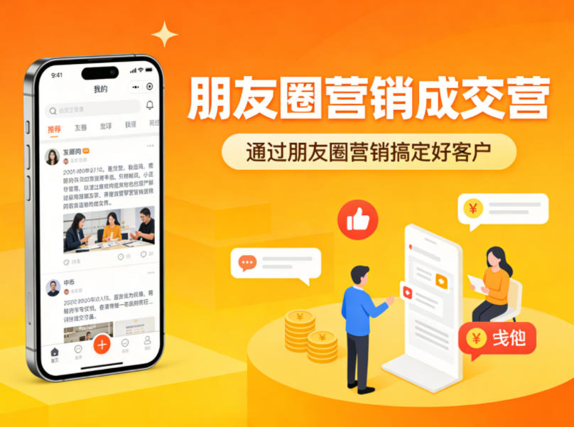 朋友圈营销成交营，通过朋友圈营销来搞定好客户-冒泡网
