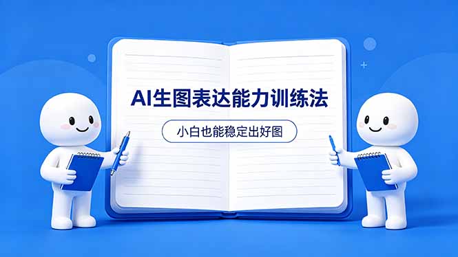 AI生图不是做漂亮图，而是表达能力。这套方法让小白也能稳定出好图-冒泡网