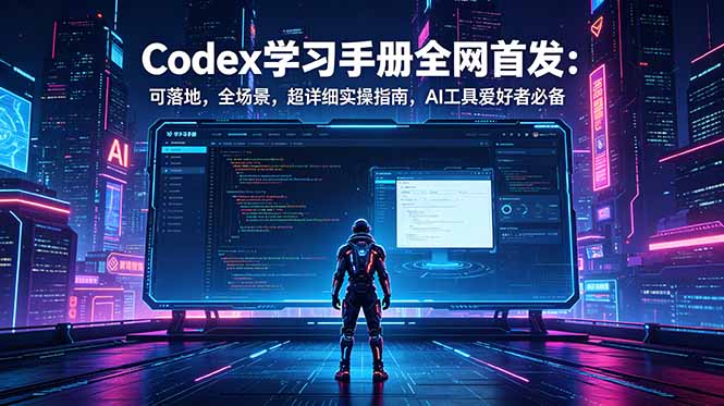 Codex学习手册全网首发：可落地，全场景，超详细实操指南，AI工具爱好者必备-冒泡网