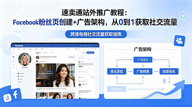 速卖通站外推广教程：Facebook粉丝页创建+广告架构，从0到1获取社交流量-冒泡网