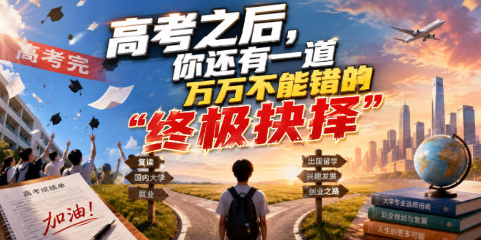 付费文章：高考之后，你还有一道万万不能错的“终极抉择”-冒泡网
