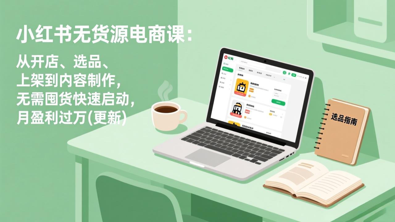 小红书无货源电商课(6月22更新-冒泡网