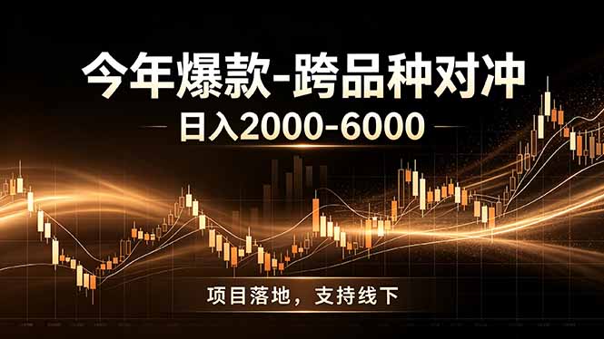 全新跨品种对冲模式上线！日稳定盈利 2000-6000，合规长久可批量放大-冒泡网