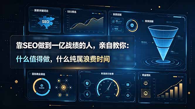 靠SEO做到一亿战绩的人，亲自教你：什么值得做，什么纯属浪费时间【原创双语字幕】-冒泡网