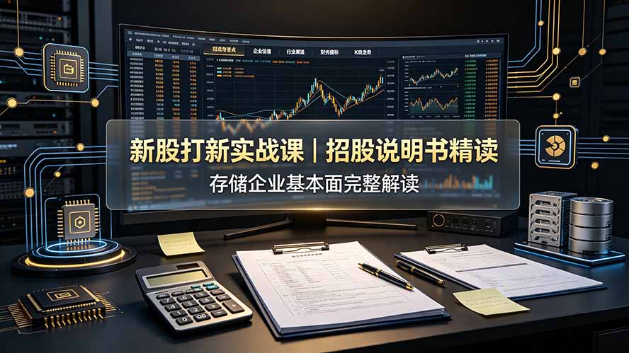 付费文章：新股打新实战课｜招股说明书精读，存储企业基本面完整解读-冒泡网
