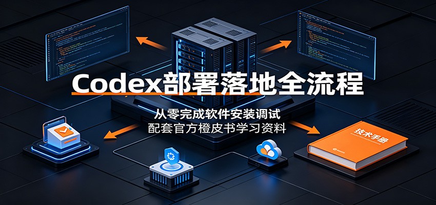 Codex部署落地全流程：从零完成软件安装调试，配套官方橙皮书学习资料-冒泡网