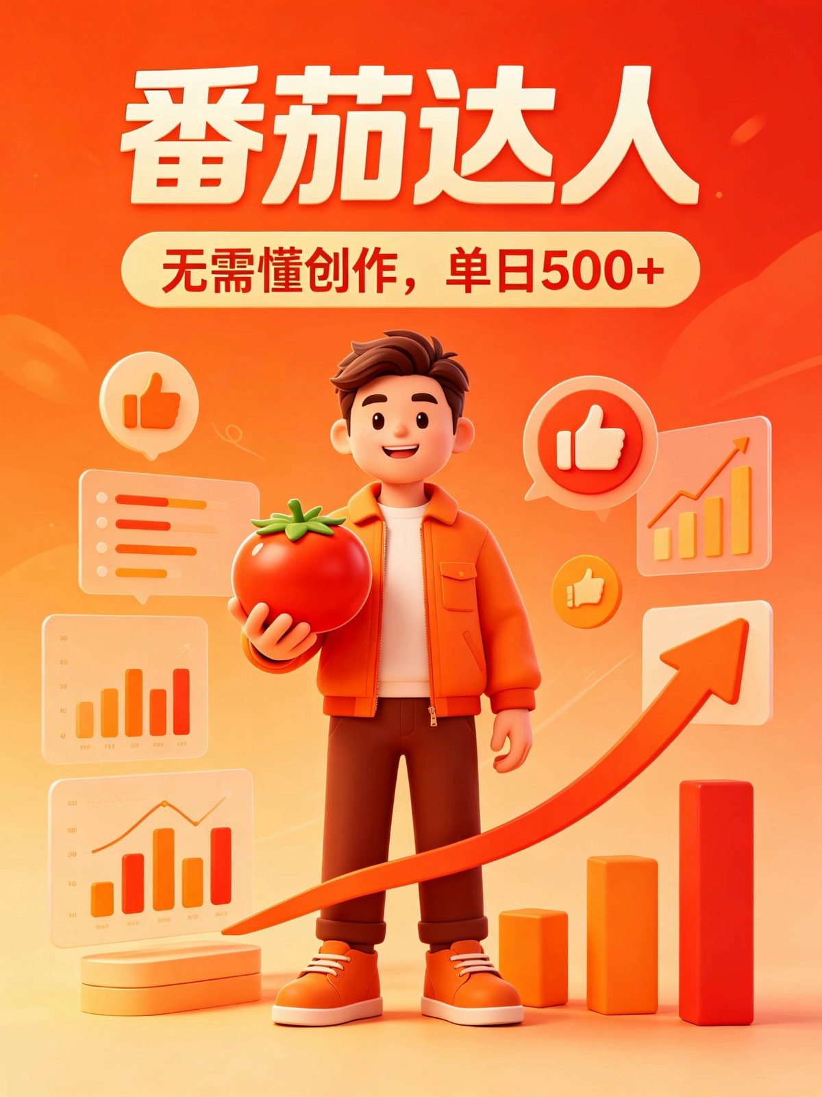 番茄小说达人全自动变现，普通人轻松日入500+-冒泡网