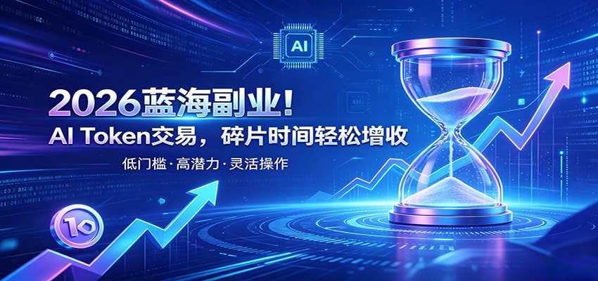 AI Token算力赛道！普通人可入局的数字副业，零门槛快速起步-冒泡网