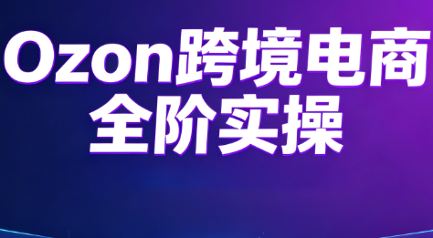 Ozon跨境电商全阶实操课程-冒泡网