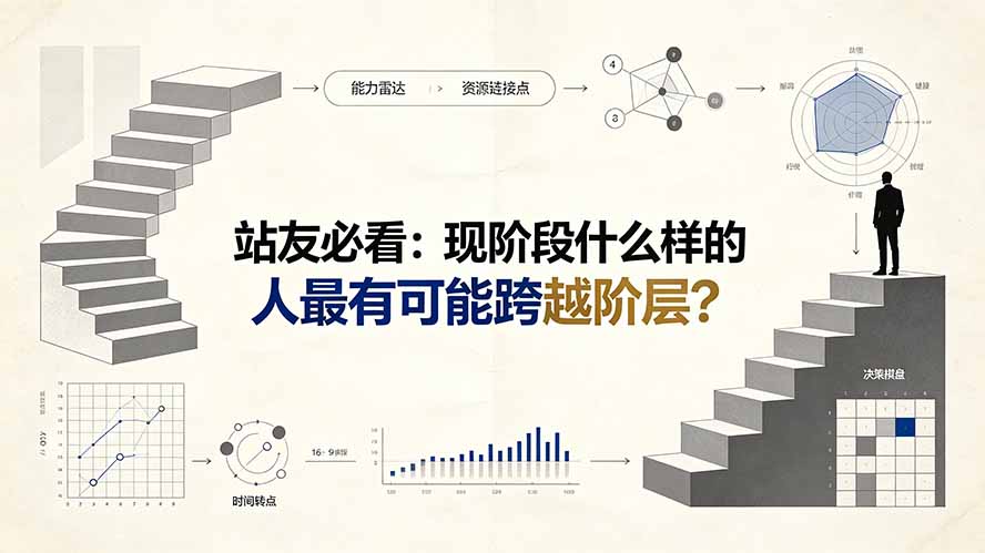 付费文章：站友必看：现阶段什么样的人最有可能跨越阶层?-冒泡网