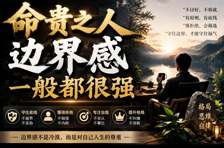 付费文章：命贵之人，边界感一般都很强-冒泡网