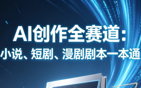 AI创作全赛道：小说、短剧、漫剧剧本一本通(更新7月)-冒泡网