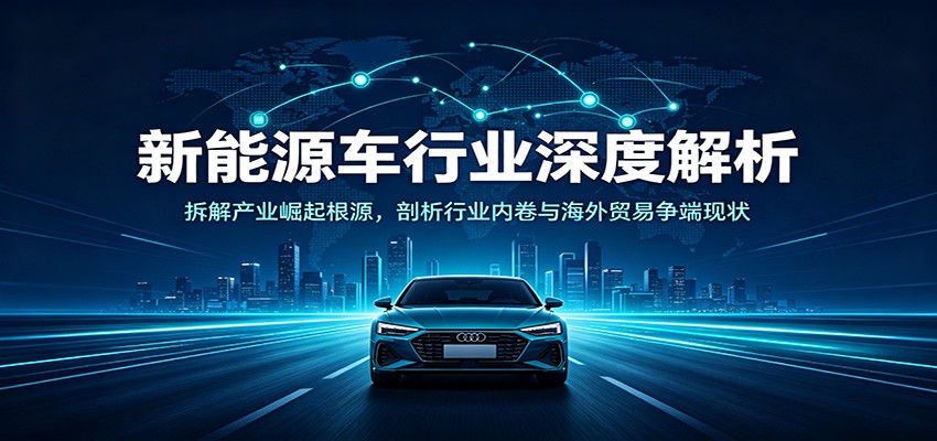 新能源车行业深度解析：拆解产业崛起根源，剖析行业内卷与海外贸易争端现状-冒泡网