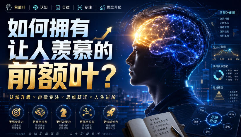 付费文：如何拥有让人羡慕的前额叶？-冒泡网