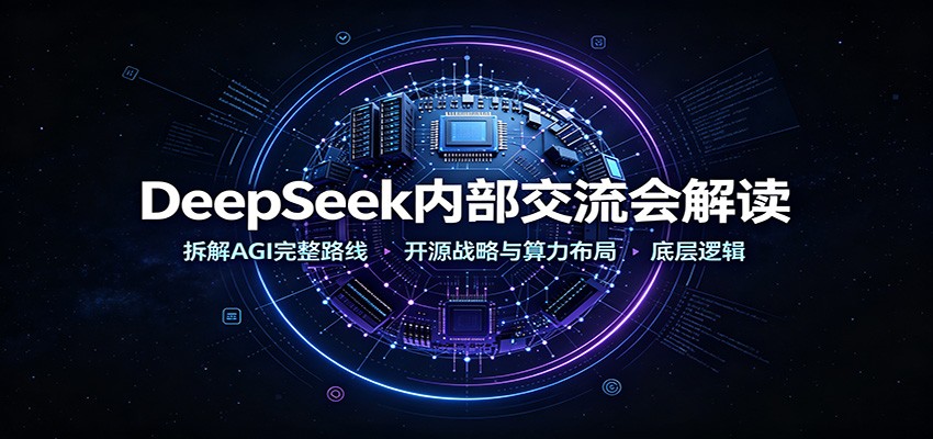 DeepSeek内部交流会解读：拆解AGI完整路线，开源战略与算力布局底层逻辑-冒泡网