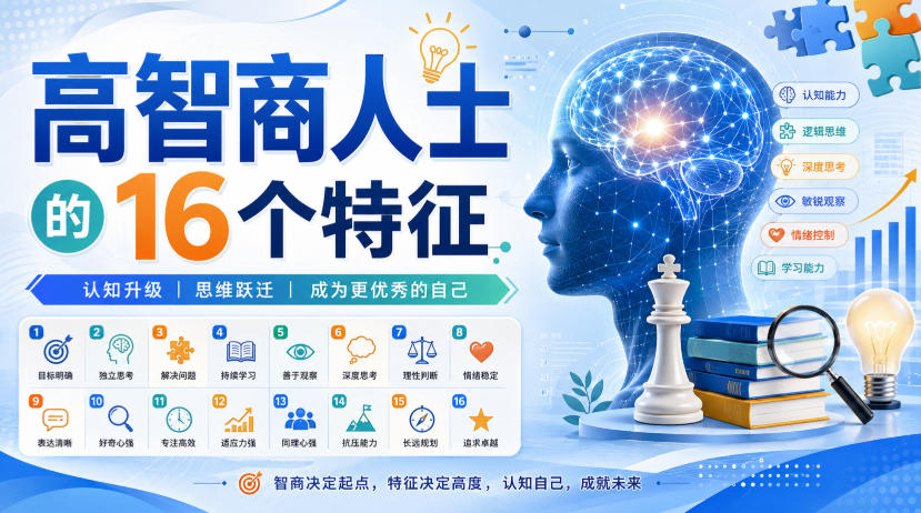 付费文章：高智商人士的16个特征-冒泡网