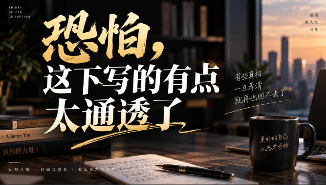 灏泽叔最新付费文章：恐怕，这下写的有点太通透了-冒泡网