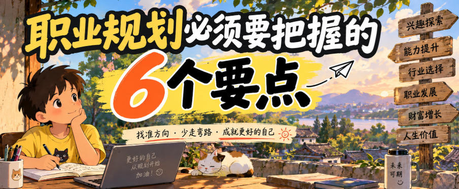 付费文章：职业规划必须要把握的6个要点-冒泡网