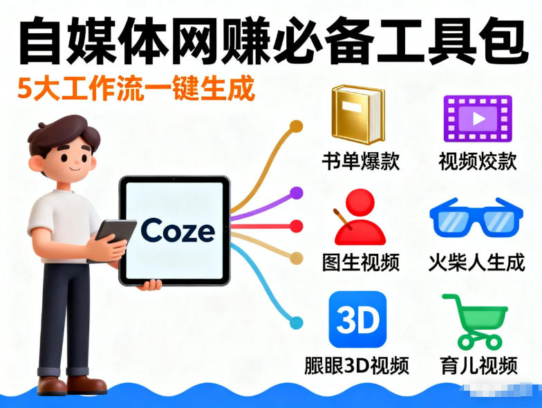 Coze工作流合集，内容一共100份左右，内容丰富，可以提供工作效率-冒泡网