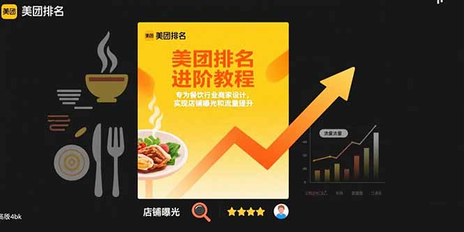美团排名进阶教程：专为餐饮行业商家设计，实现店铺曝光和流量提升-冒泡网