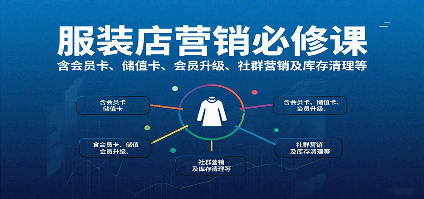 服装店营销必修课：含会员卡、储值卡、会员升级、社群营销及库存清理等-冒泡网