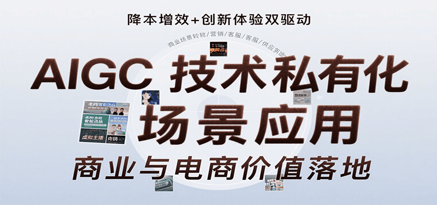 AIGC技术私有化场景应用，内容创作/视觉设计/私有化部署/商业应用/电商运营等-冒泡网