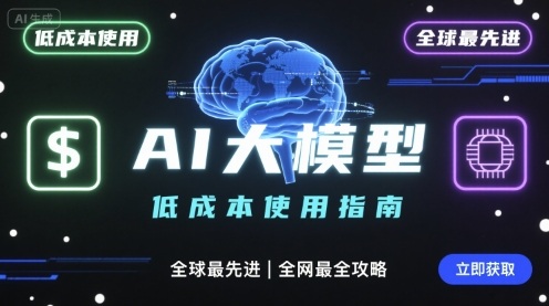 如何低成本使用全球最先进AI大模型，全网最全指南-冒泡网