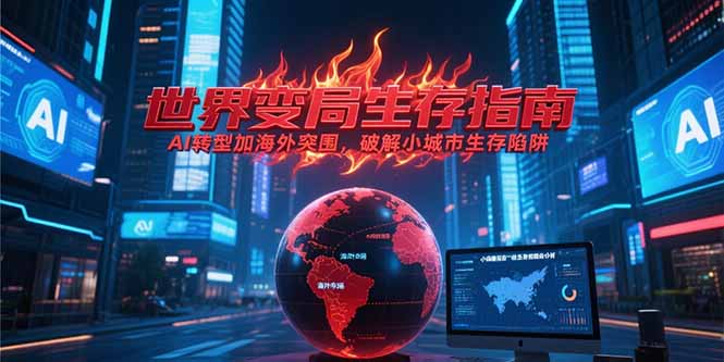 付费文章《世界变局生存指南，AI转型加海外突围，破解小城市生存陷阱》-冒泡网