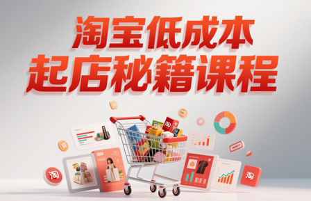 子枫老师·淘宝低成本起店系统课-冒泡网