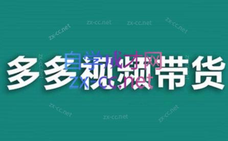 老贺·拼多多视频带货(更新至2024)-冒泡网