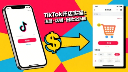 TikTok从开店到投流的进阶课，从基础实操到高阶技巧一网打尽-冒泡网