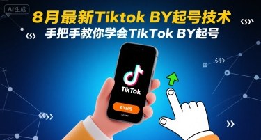 8月最新Tiktok搬运起号技术，手把手教你学会TikTok搬运起号-冒泡网