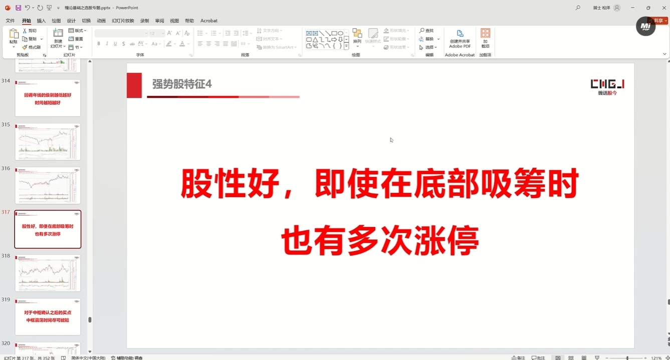 缠话股今·缠论基础之选股专题-冒泡网