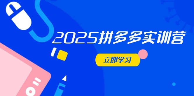 2025拼多多实训营：深度剖析运营关键，助力电商人快速提升-冒泡网