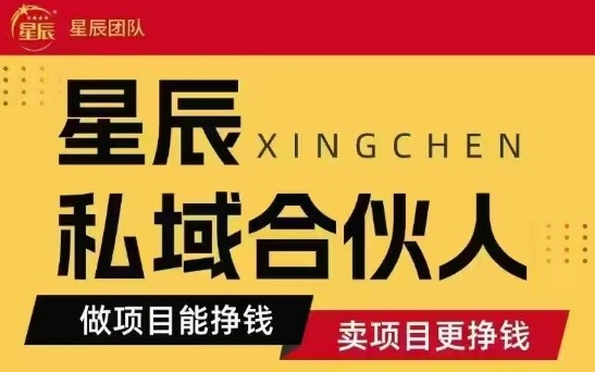 全网首发星辰私域项目合集，最新实操玩法，短期快速实现变现-冒泡网