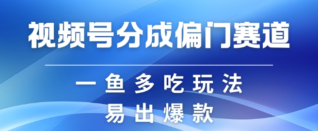 视频号创作者分成计划偏门类目，容易爆流，实拍内容简单易做【揭秘】-冒泡网