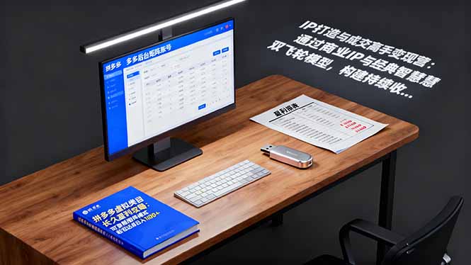 IP打造与成交高手变现营:通过商业IP+经典智慧双飞轮模型 构建持续收钱系统-冒泡网